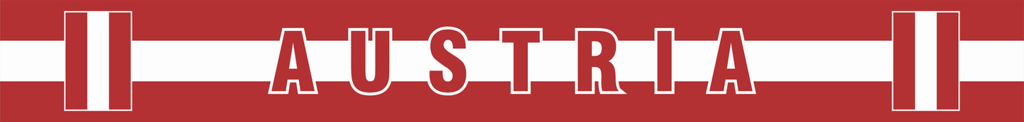 Austria World Cup 2026 fan scarf