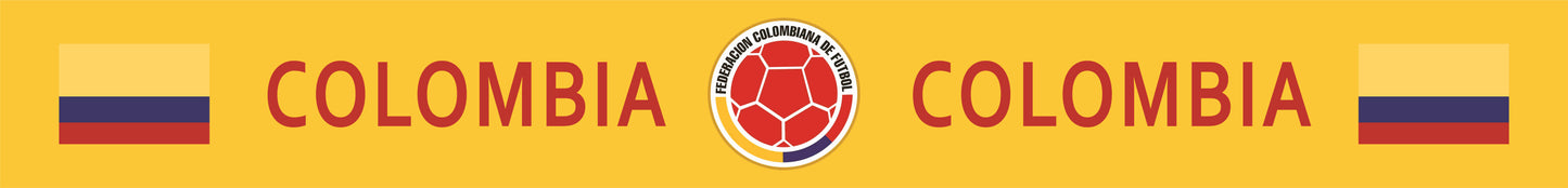 Colombia World Cup 2026 fan scarf