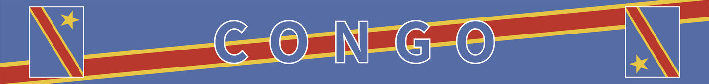 DR Congo World Cup 2026 fan scarf