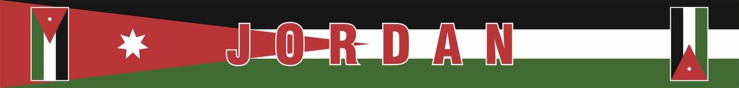 Jordan World Cup 2026 fan scarf