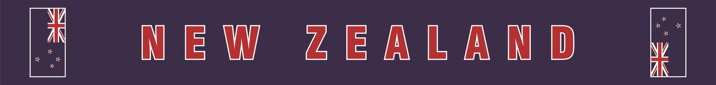 New Zealand World Cup 2026 fan scarf
