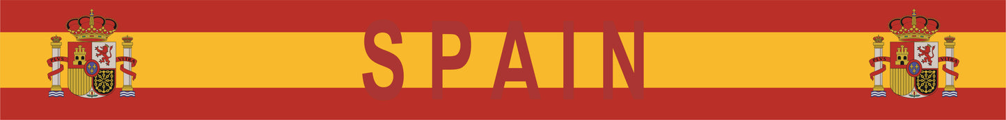 Spain World Cup 2026 fan scarf