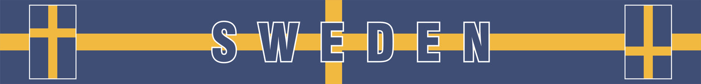 Sweden World Cup 2026 fan scarf
