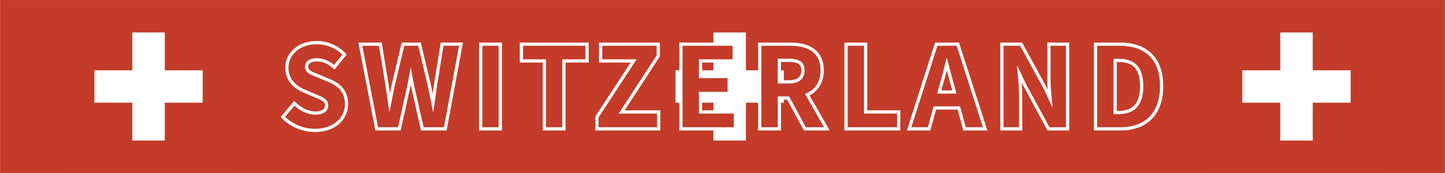 Switzerland World Cup 2026 fan scarf