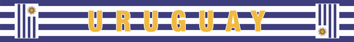 Uruguay World Cup 2026 fan scarf