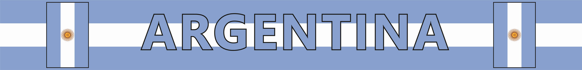Argentina World Cup 2026 fan scarf