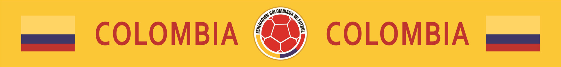 Colombia World Cup 2026 fan scarf