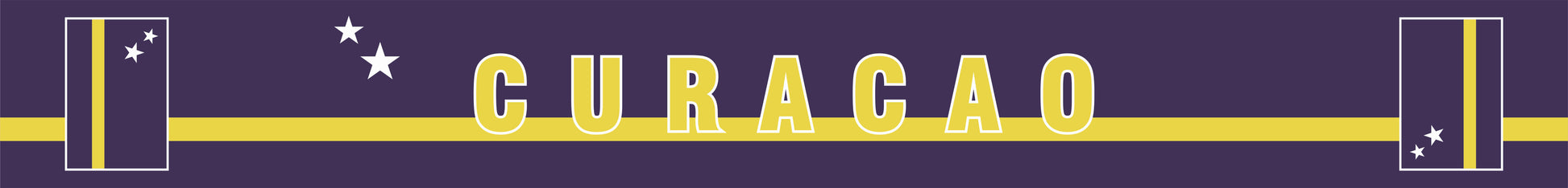 Curacao World Cup 2026 fan scarf