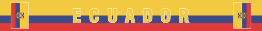Ecuador World Cup 2026 fan scarf