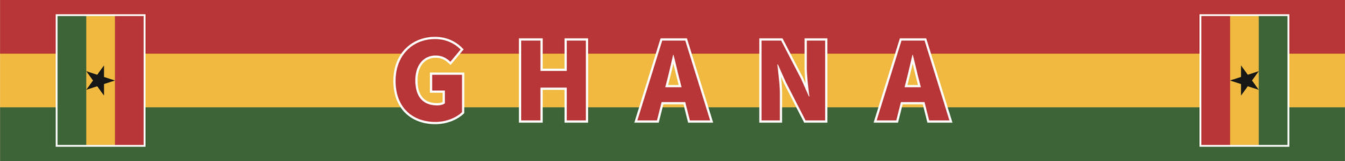 Ghana World Cup 2026 fan scarf