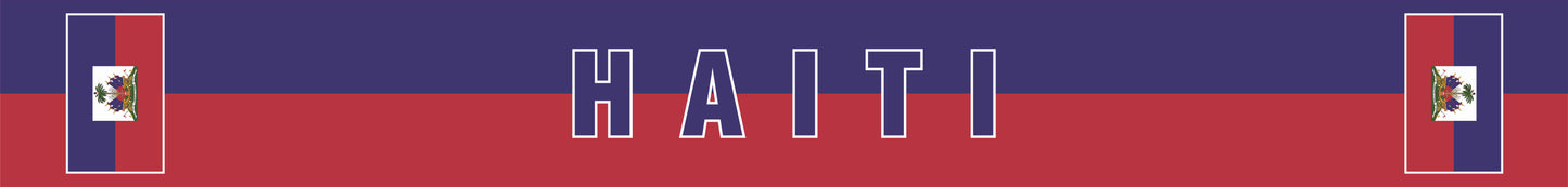 Haiti World Cup 2026 fan scarf