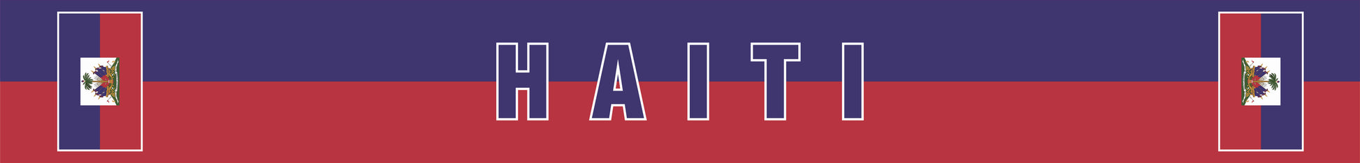 Haiti World Cup 2026 fan scarf