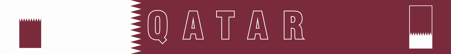 Qatar World Cup 2026 fan scarf