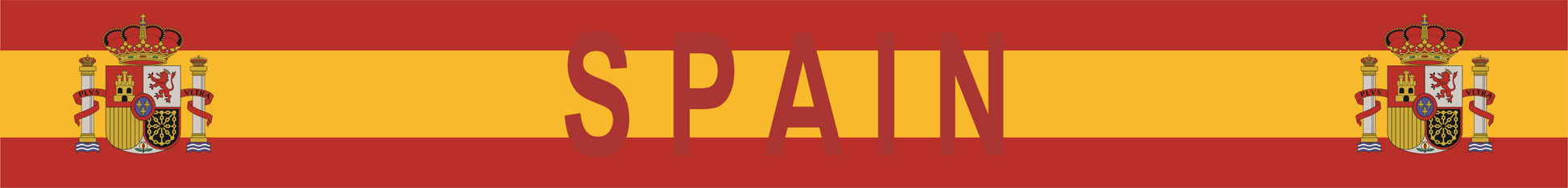 Spain World Cup 2026 fan scarf