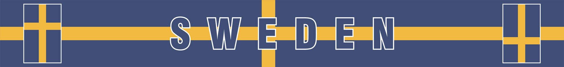 Sweden World Cup 2026 fan scarf