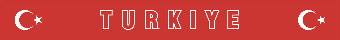 Turkey World Cup 2026 fan scarf