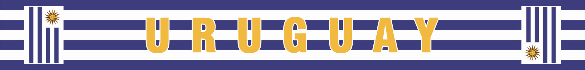 Uruguay World Cup 2026 fan scarf