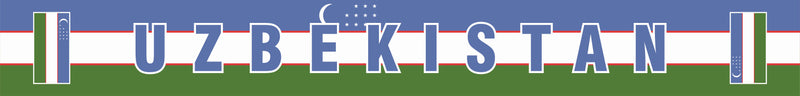 Uzbekistan World Cup 2026 fan scarf